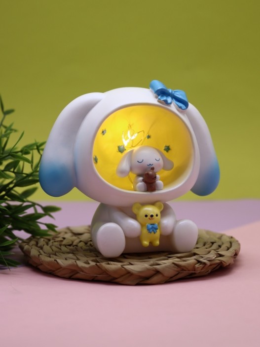 Копилка - ночник «Plush friends», blue (14,5 см), пластик 