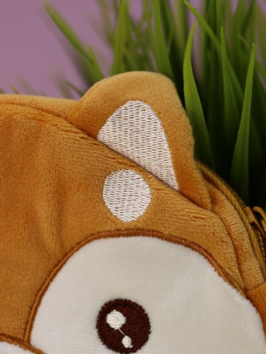 Сумочка плюшевая &quot;Fox&quot;, orange (16*14 см) 