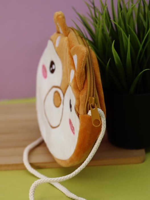 Сумочка плюшевая &quot;Fox&quot;, orange (16*14 см) 