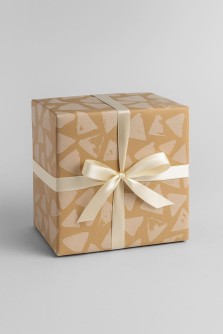 Упаковочная бумага «Triangle», yellow (50*70 см)