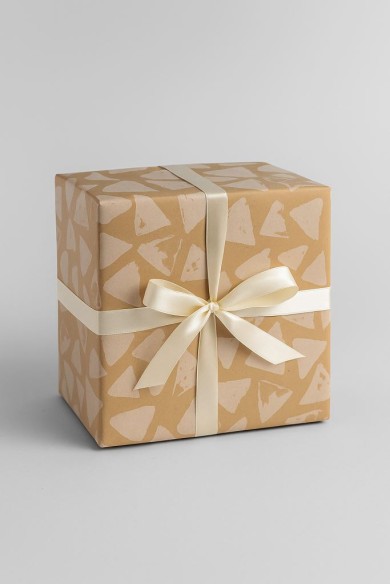 Упаковочная бумага «Triangle», yellow (50*70 см)