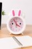 Часы-будильник «Honey bunny», pink (15,5х13 см) 