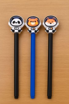 Ручка пиши-стирай "Space team", mix