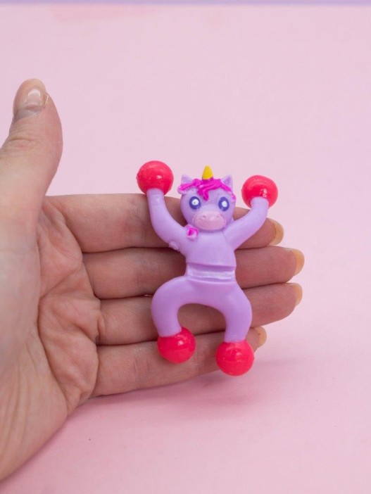 Мялка - антистресс «Unicorn man», purple 