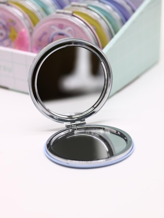 Зеркало шейкер раскладное &quot;Spacely&quot;, зеленое, 7*7 см 