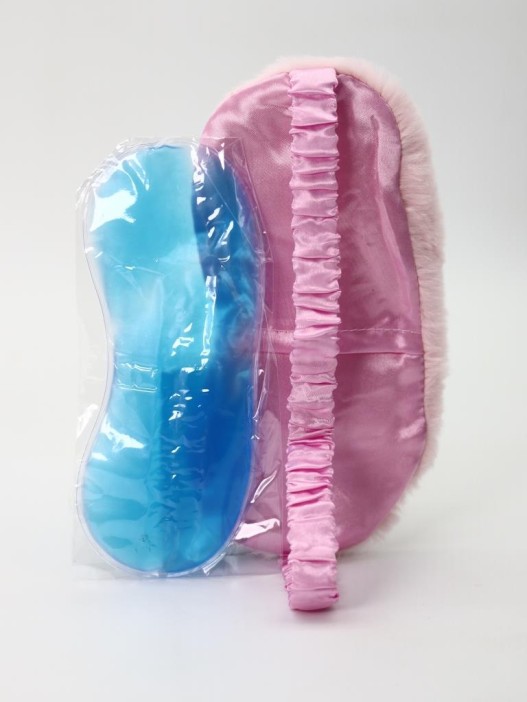 Маска для сна гелевая &quot;Soft dreams&quot;, pink 