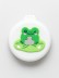 Расческа раскладная с зеркалом  &quot;Froggy folding&quot;, white 