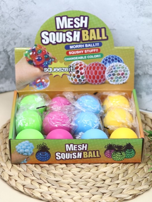 Мялка - антистресс «Color ball», yellow 