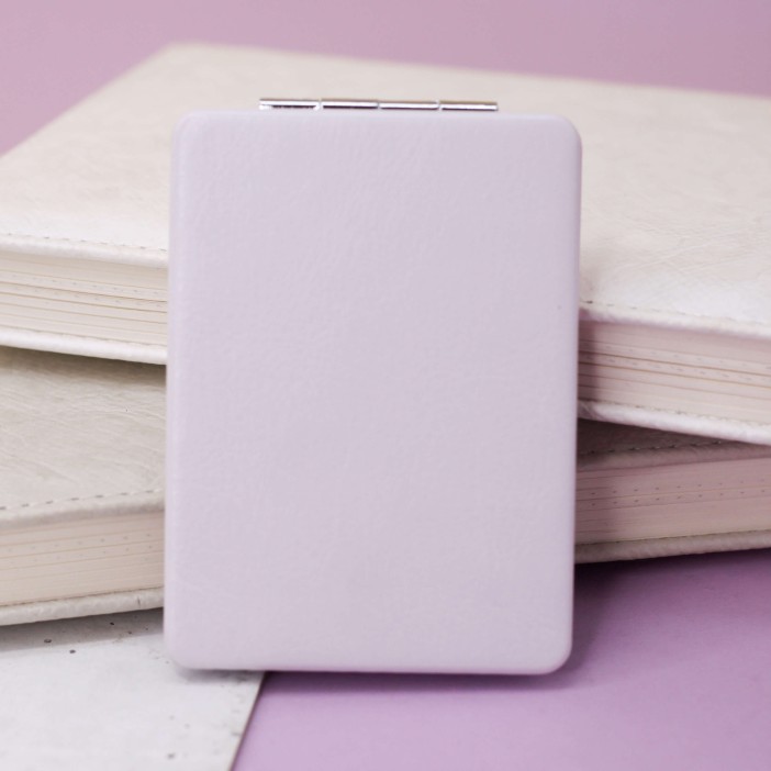 Зеркало "Кот-единорог", розово-фиолетовый 