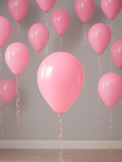 Набор воздушных шаров 10 шт. "Timeless", light pink (25 см)