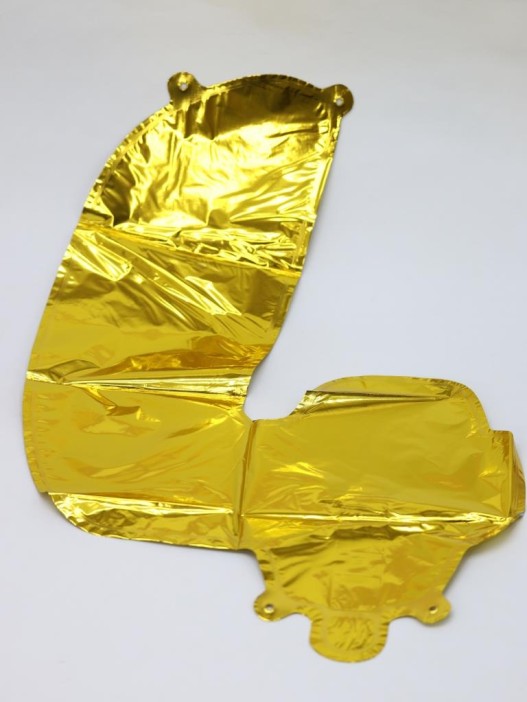 Шар фольгированный &quot;Milestone moments&quot; цифра 4, золото (40 см) 