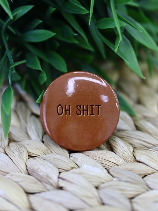 Набор значков 3 шт. iLikeGift &quot;Oh Shit&quot; 