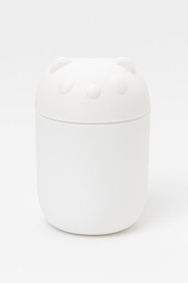 Настольный увлажнитель воздуха - ночник iLikeGift "Мишка", белый, (портативный, USB)