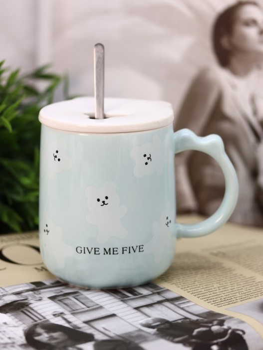 Кружка "Many bear full", blue (400 мл) 