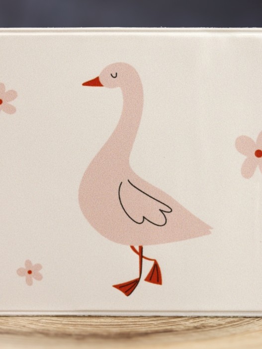 Обложка для студенческого «Pink goose», плотность 600 мкм 