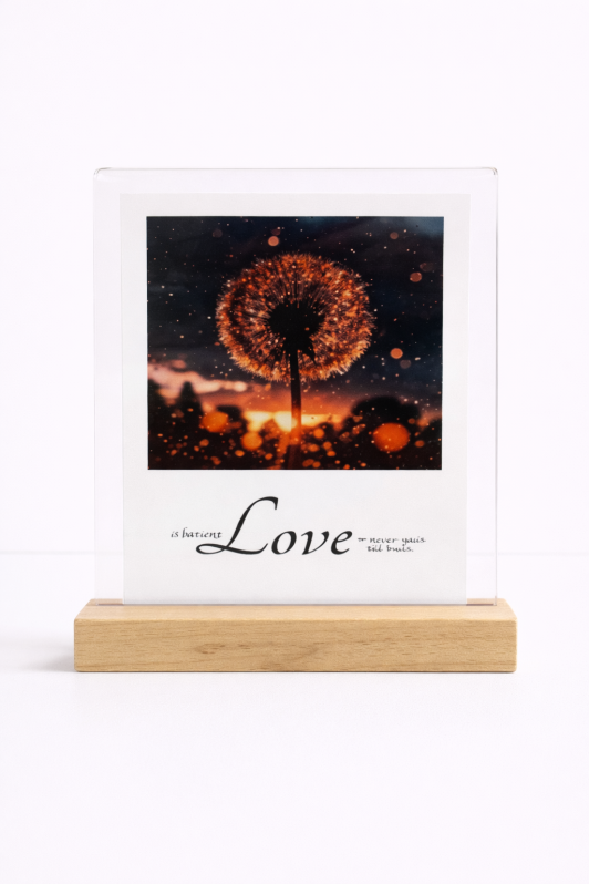 Фоторамка «Moments to remember», светлое  дерево (10.3*16.8 см) 