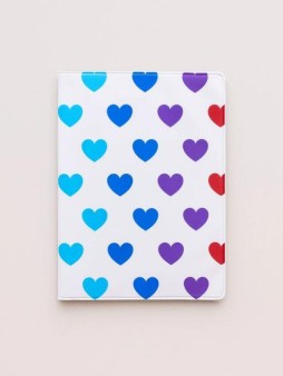 ОБЛОЖКА ДЛЯ ПАСПОРТА "Multicolored hearts"