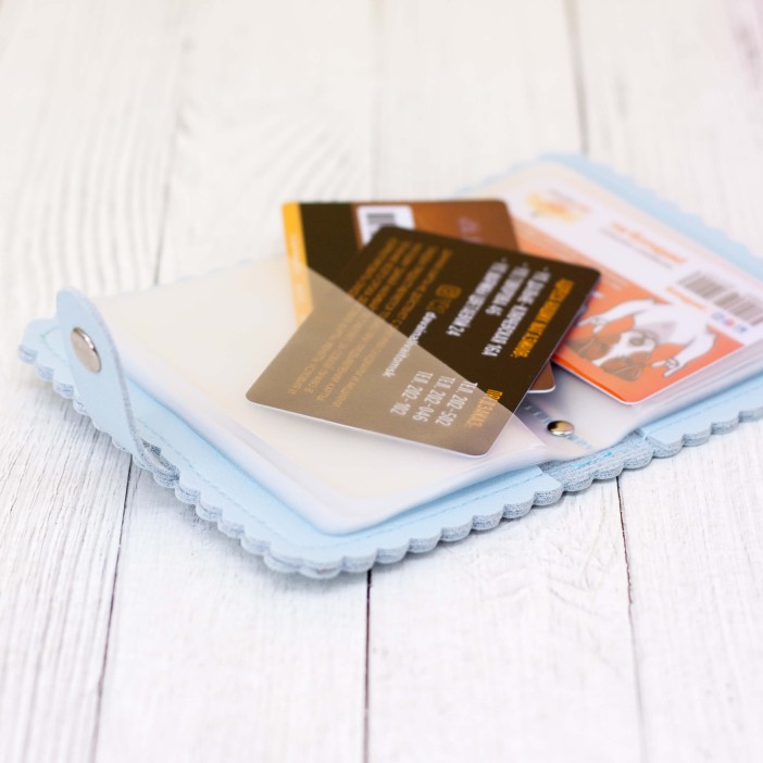 Визитница &quot;Stripe mouse&quot;, blue 