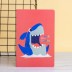 Тетрадь (A5) &quot;Cool shark cry&quot;, red (13.5*20.5) 