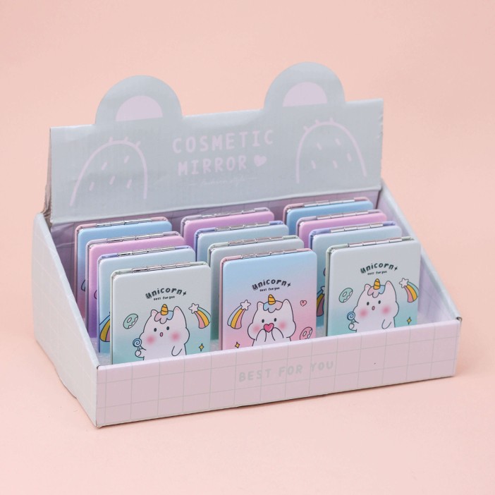 Набор зеркал &quot;Cat-unicorn&quot; шоу-бокс 12 шт. (4 цвета) 