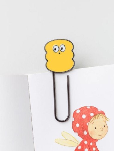 Закладка - скрепка "Marmalade", yellow