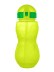 Бутылка "Fruit" с трубочкой, green (400 ml) 