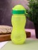 Бутылка "Fruit" с трубочкой, green (400 ml) 