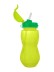 Бутылка "Fruit" с трубочкой, green (400 ml)