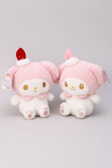 Мягкая игрушка "Зайка с клубникой", микс, 27 см