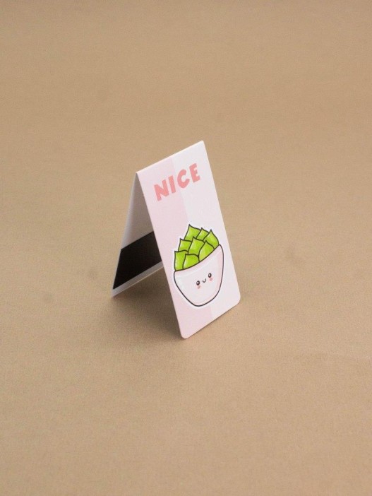 Набор магнитных закладок &quot;Cute Funny Plants&quot;, 4 шт., 35х70 мм 