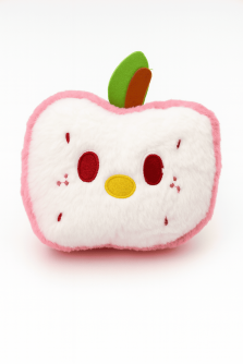 Мягкая игрушка "Smiley apple", pink, 18 см