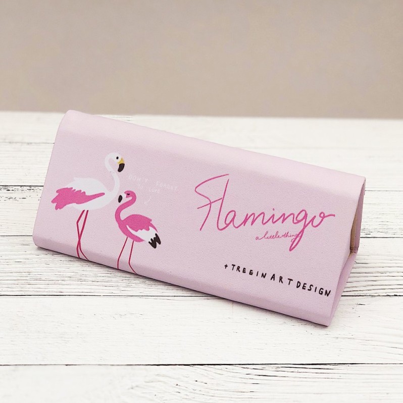 Чехол для очков &quot;Flamingo day&quot; pink 