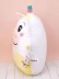 Мягкая игрушка Hugme toys "Единорог", 40 см, белый