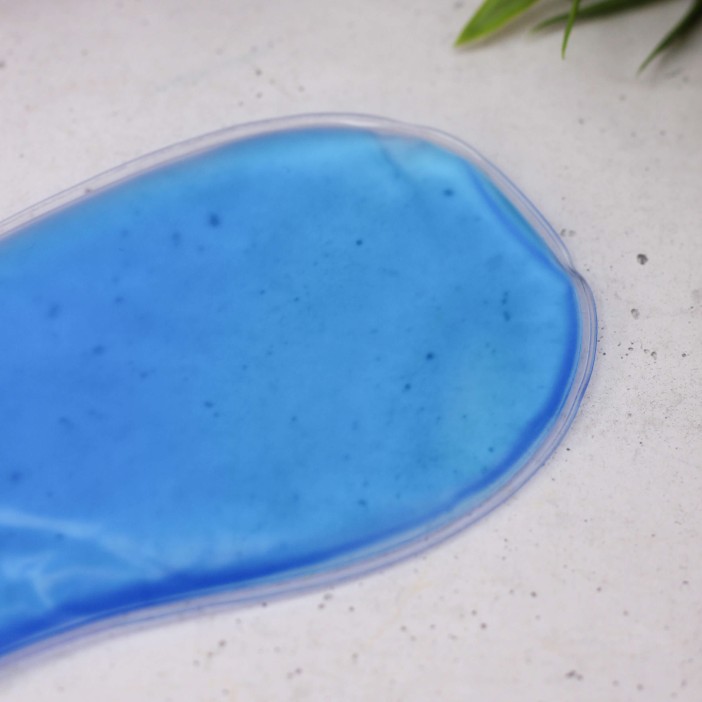 Маска для сна гелевая "Lucky kiss", blue 