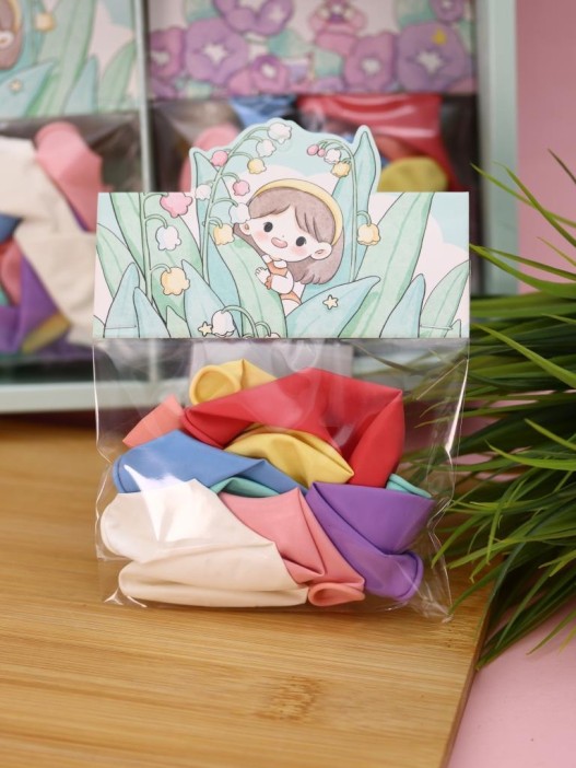 Набор воздушных шаров &quot;Flower Girl&quot;, mix 