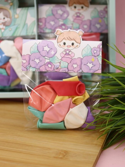 Набор воздушных шаров &quot;Flower Girl&quot;, mix 