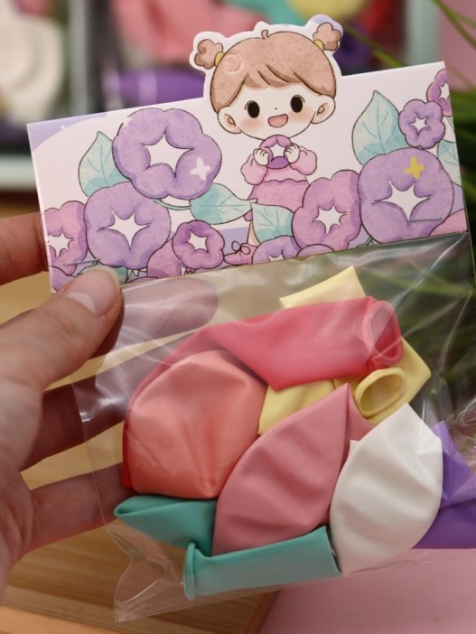 Набор воздушных шаров &quot;Flower Girl&quot;, mix 