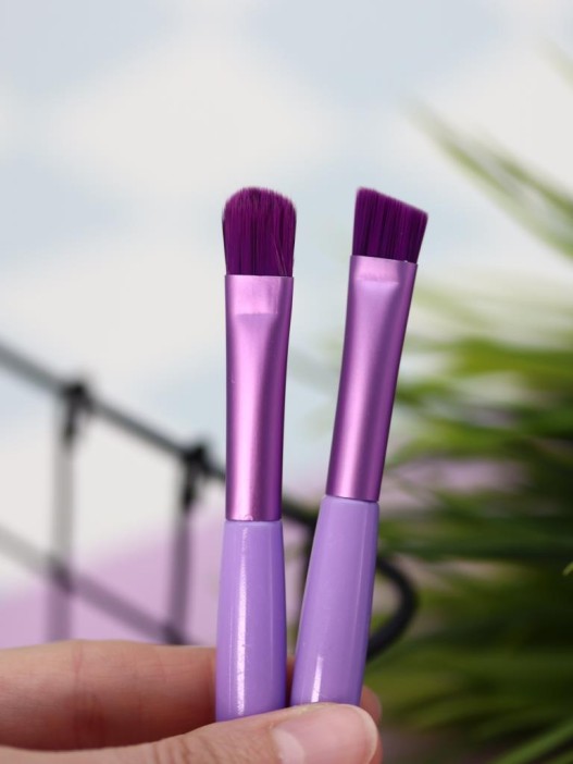 Набор кистей для макияжа "Kawaii touch", 6 кистей, purple 