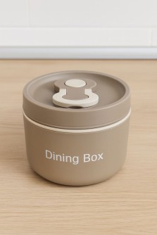 Ланчбокс "Dining box", brown (650 мл)