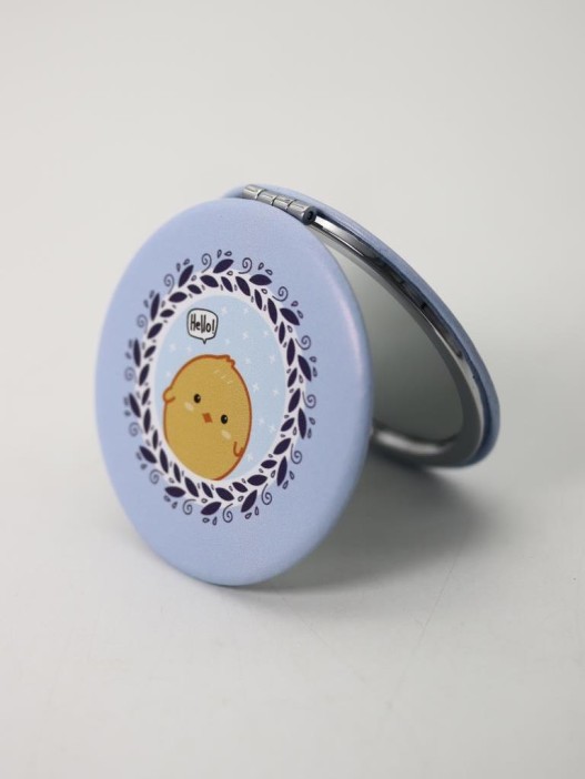 Зеркало &quot;Little chick hello&quot;, purple 