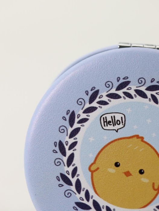 Зеркало &quot;Little chick hello&quot;, purple 