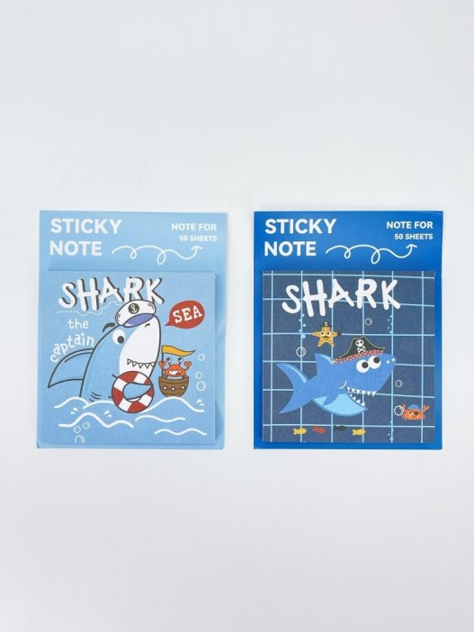 Блок для заметок &quot;Sea shark&quot;, 50 л. 8*8 см 