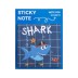 Блок для заметок &quot;Sea shark&quot;, 50 л. 8*8 см 