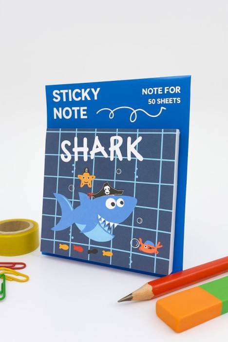 Блок для заметок &quot;Sea shark&quot;, 50 л. 8*8 см 