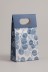 Пакет подарочный «Delicate flowers», blue (12*20*6) 