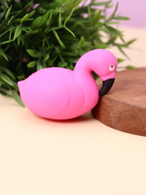 Мялка - антистресс «Squeeze flamingo», purple