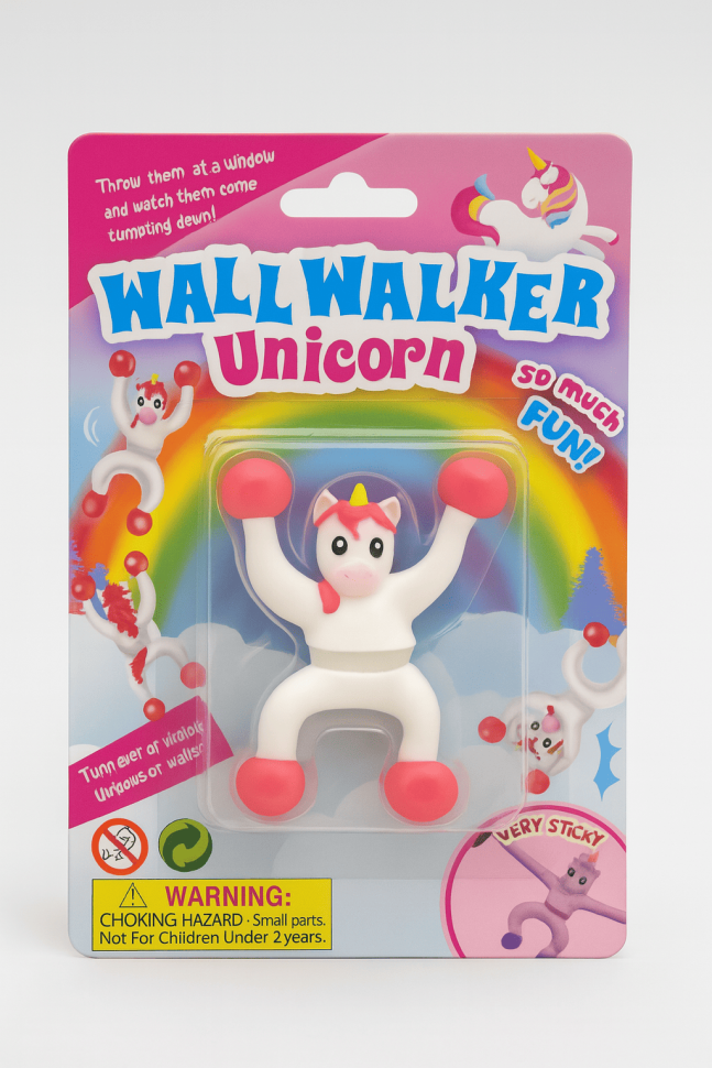 Мялка - антистресс «Unicorn man», pink-white