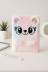 Блокнот плюшевый «Happy mouse», rainbow, 21 х 15 см, плотность 80 гр. 