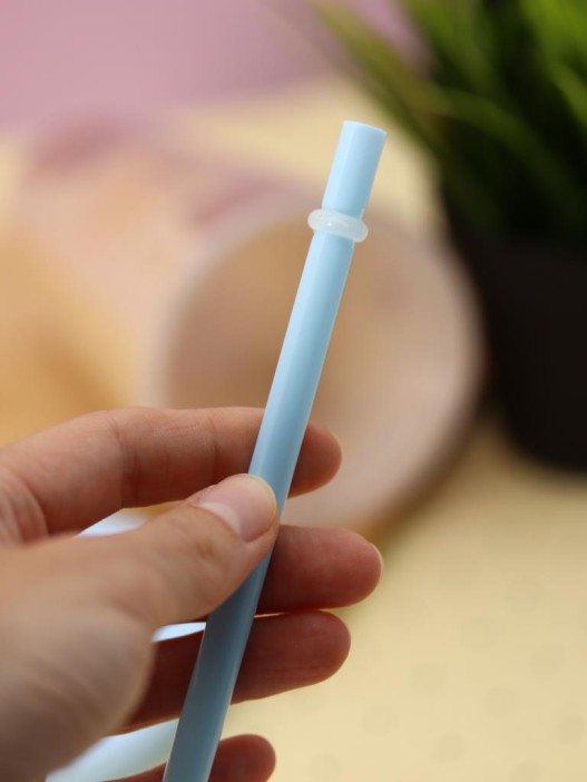 Тамблер iLikeGift &quot;Capybara upside down&quot;, blue (880 мл) 