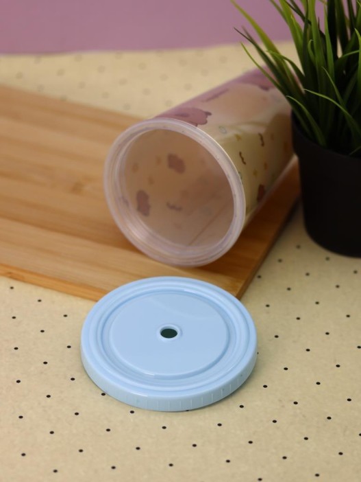 Тамблер iLikeGift &quot;Capybara upside down&quot;, blue (880 мл) 